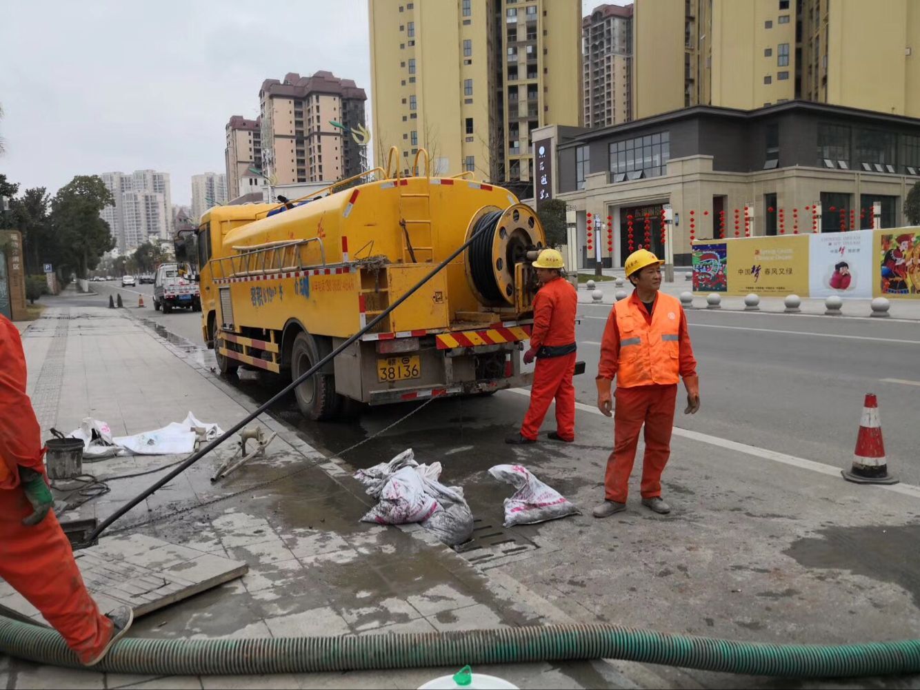 泰安排污管道清淤-管道清洗